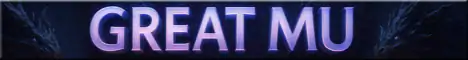 Bannière du serveur MU Online greatmuonline