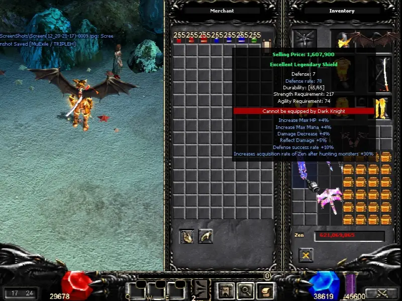 Screenshot van muexile