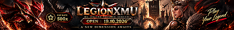 Banner - LEGIONXMU S21 - 500X NEW SERVER