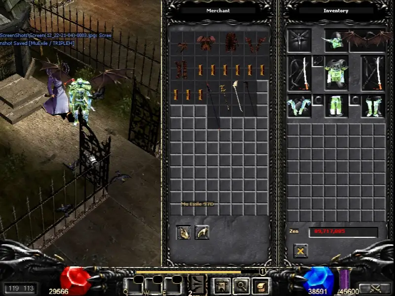 Screenshot van muexile