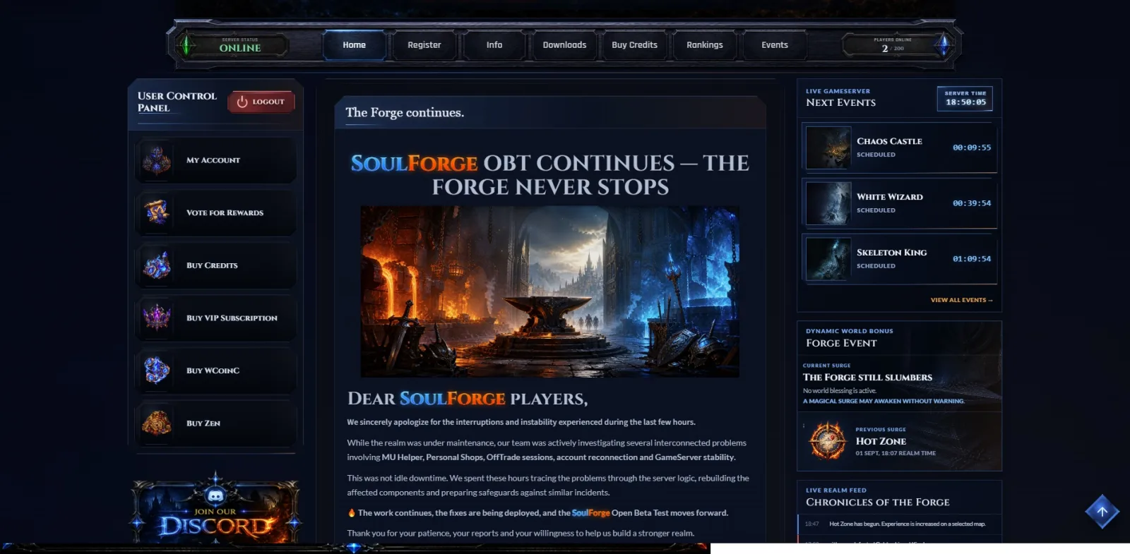 NEW | SoulForge | x50 | No-wipe screenshot