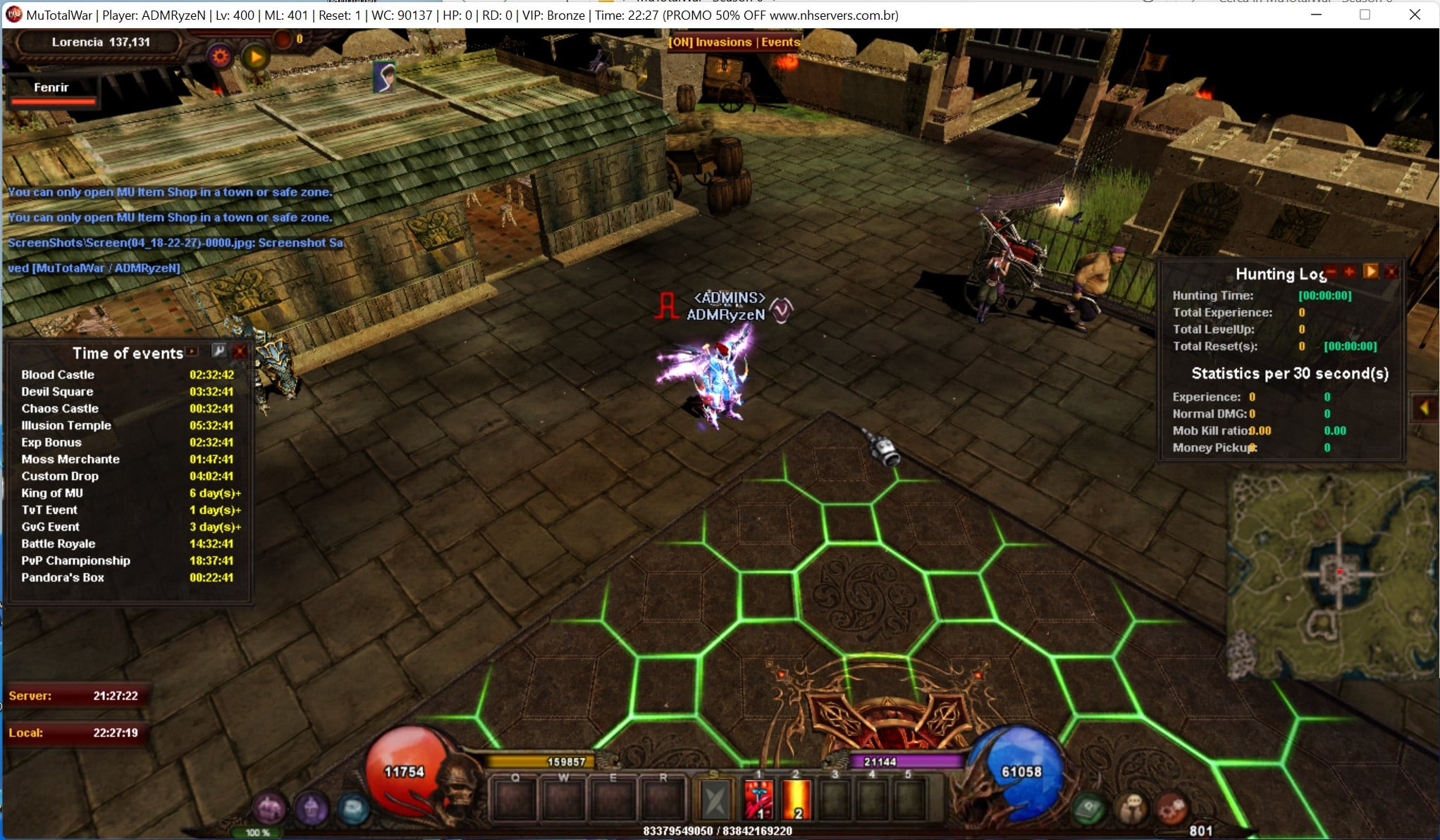 Screenshot of mutotalwar