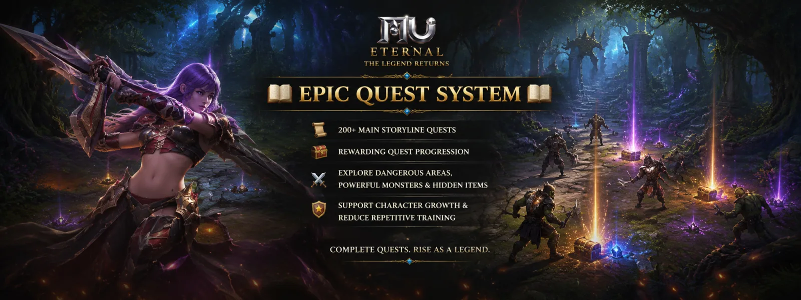 Screenshot von MU Eternal S6.18 • Grand Opening 19 Jun • 120 FPS • Dynamic EXP • Max 10 Resets • No P2W