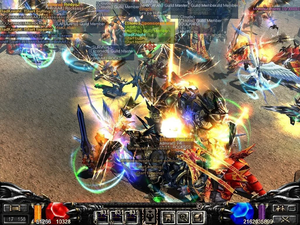 InfinityMU x9999 – Top S3 PvP Server screenshot