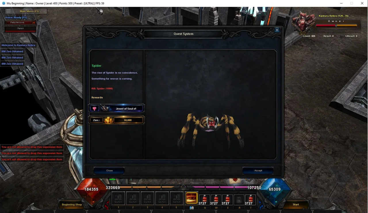 Mu Beginning screenshot